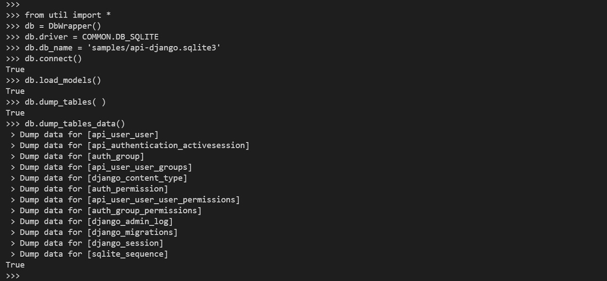 Database Introspection Tool - Developers Tools, provided by AppSeed.