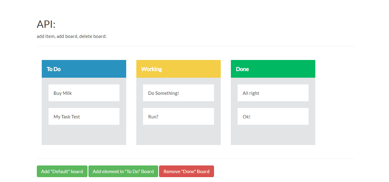 jKanban - Open-source Kanban library.