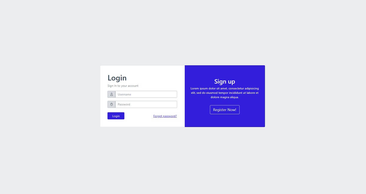 Bootstrap 5 CoreUI - Login Page.