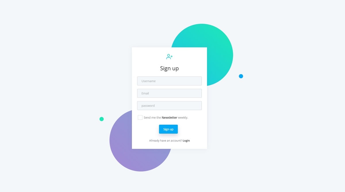 React Datta Able - Login Page.