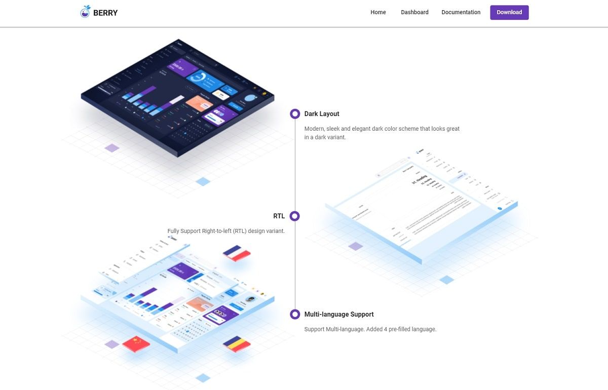 Premium React Template - Berry Dashboard