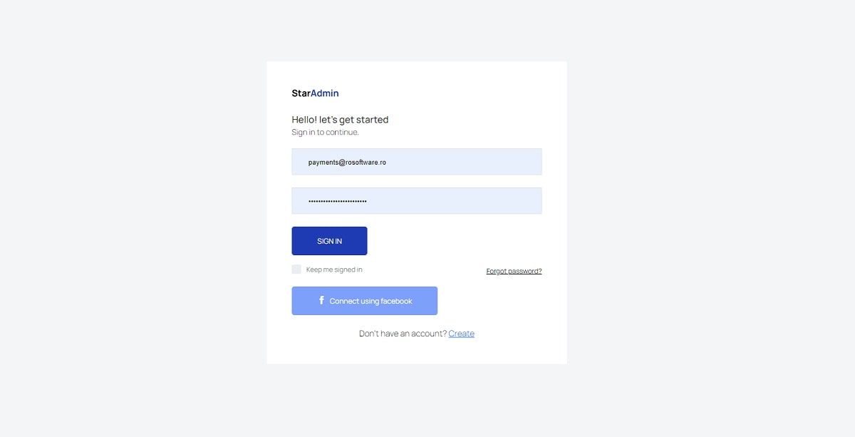 Star Admin 2 (Open-Source Bootstrap 5) - Login Page