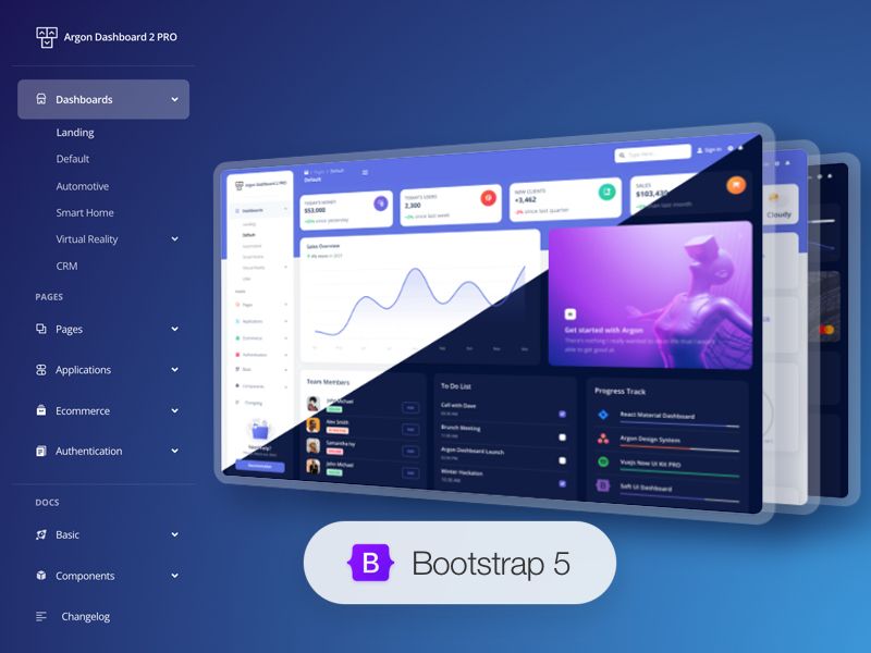 Argon Dashboard BS5 - Premium Version