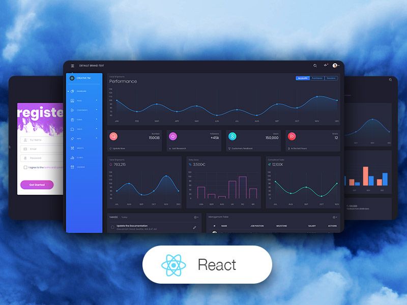 Black Dashboard React - Premium version