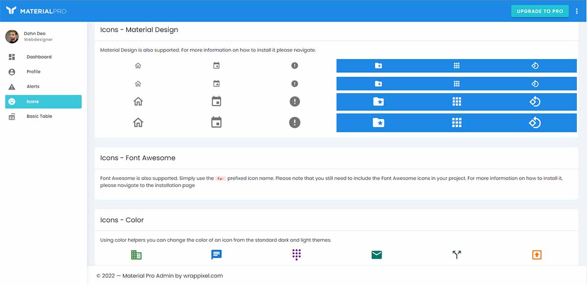 Material Vuetify Lite (Free Product)