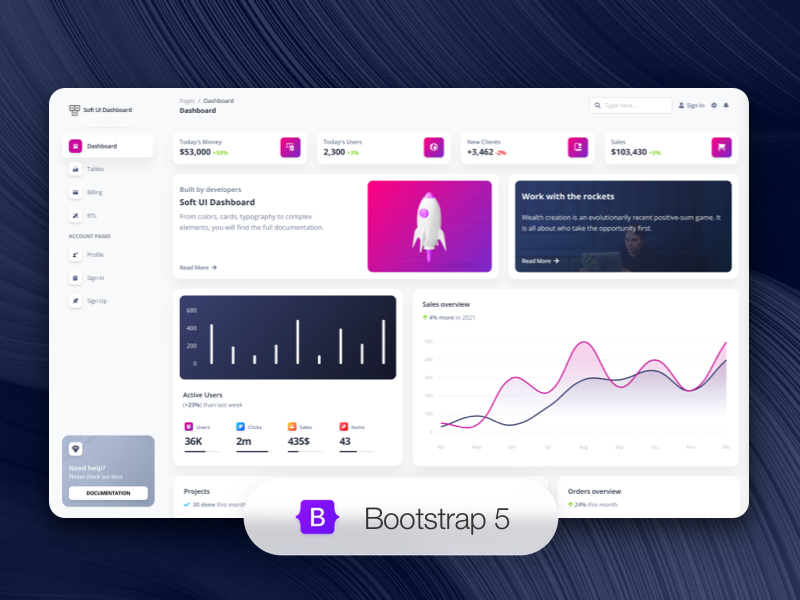 Soft UI Dashboard - Open-Source Bootstrap 5 Template