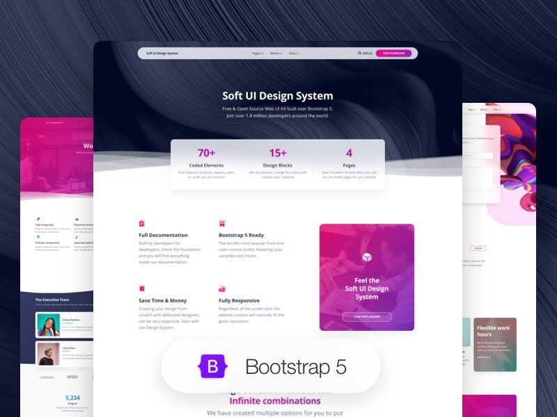 Soft UI Design System - Bootstrap 5 (free starter)
