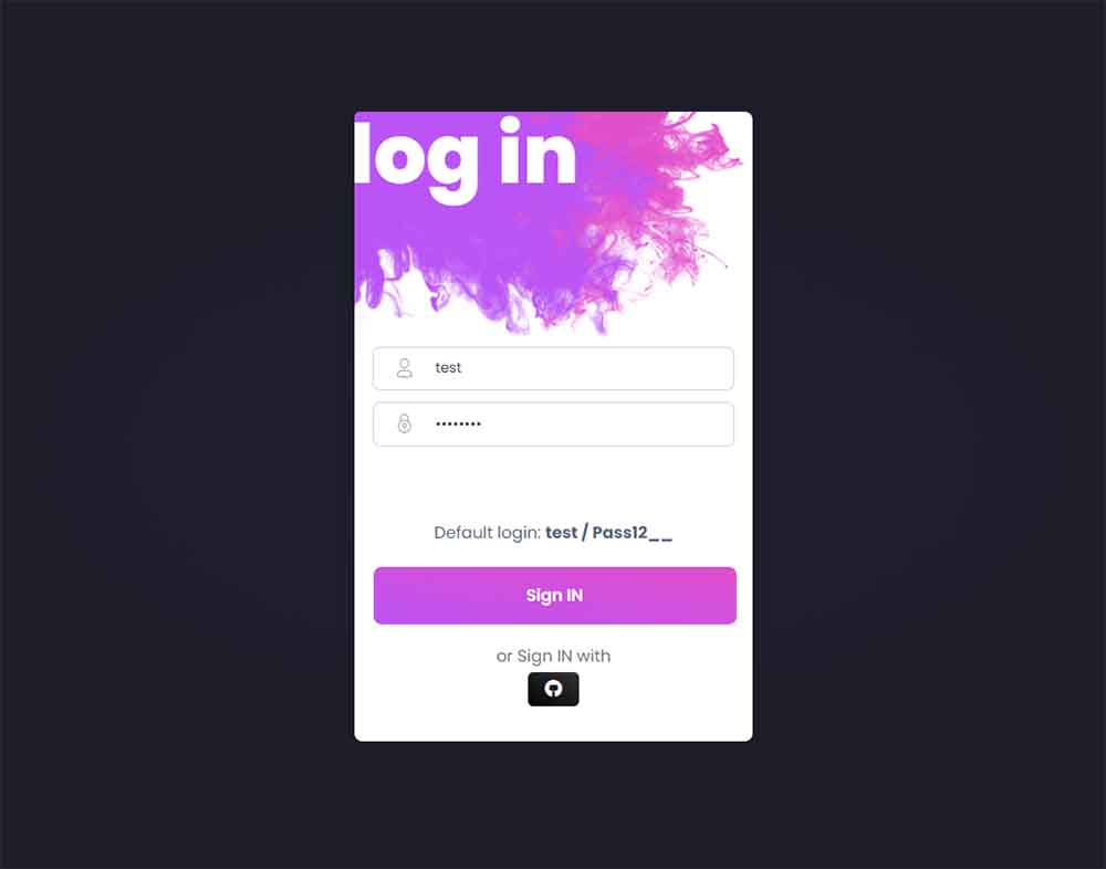 Black Dashboard PRO - SignIN Page (premium Flask Starter)