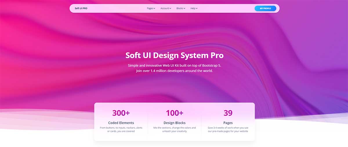 Soft UI Design PRO - Cover Image (premium Flask Starter)