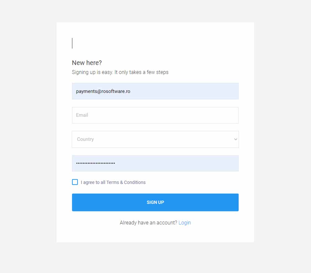 Star Admin React - Sign IN (free template)