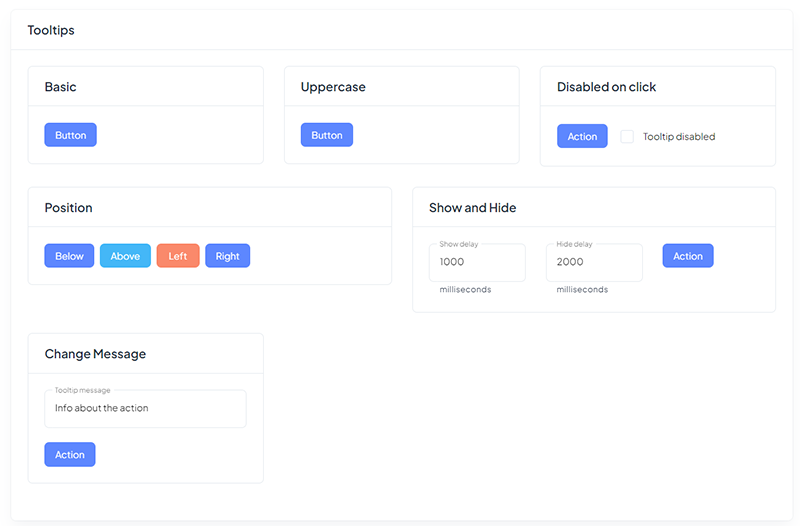 Modernize (Free Angular Template) - UI Kit