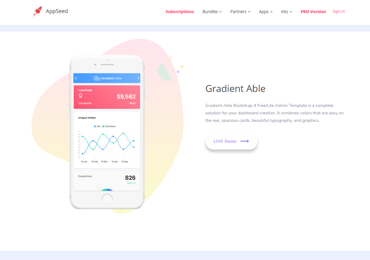 Gradient Able - Free Download