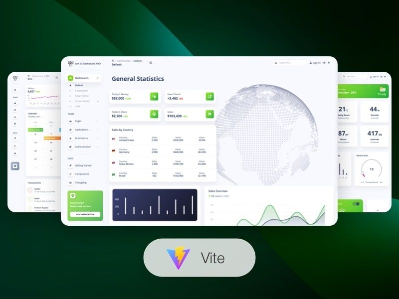 PREMIUM VUEJS 3 ADMIN TEMPLATE - crafted by Creative-Tim