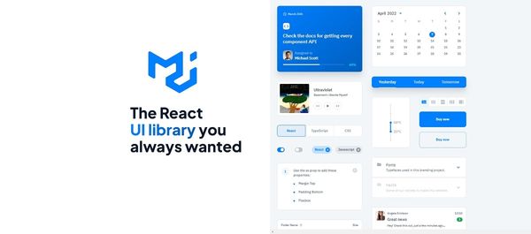 React MUI Templates - Open-Source and Free