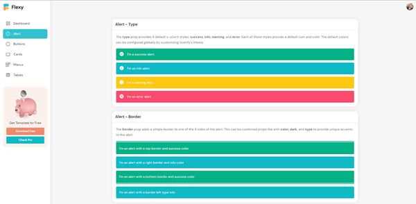 Flexy Vue3 - Open-Source Dashboard Template