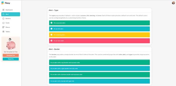 Flexy Vue3 - Open-Source Dashboard Template