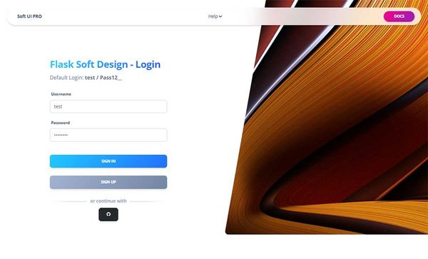 Flask OAuth, Extended Profiles - Soft UI Design PRO (premium starter)