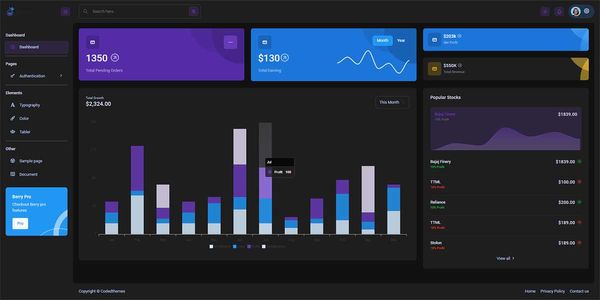 Open-source Django project crafted on top of Berry Dashboard