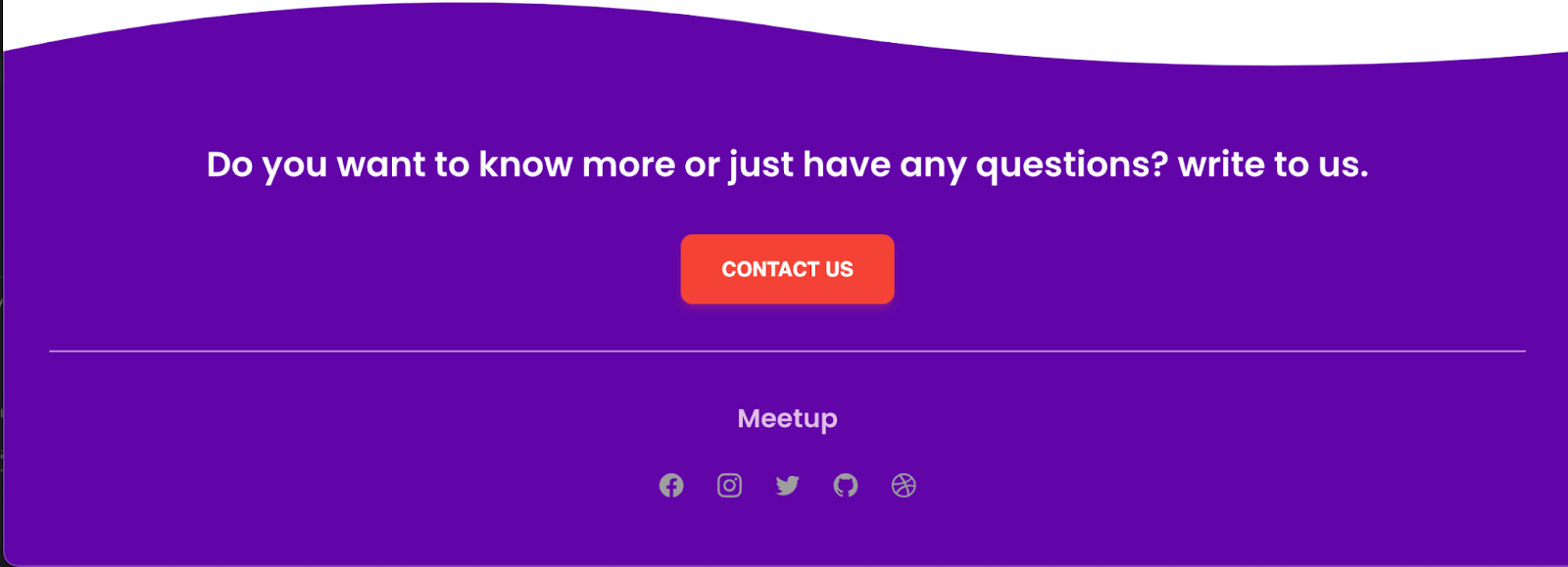 React Material Tailwind - Footer Component